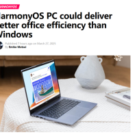 消息称华为鸿蒙PC办公效率强于Windows 首款新品5月发