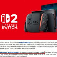 任天堂 Switch 2 游戏掌机被曝 4 月 2 日开启预购