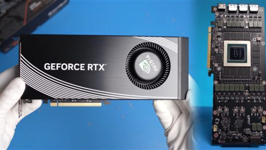 RTX 4090 48GB拆解、实测：噪音吵得耳朵要崩溃了