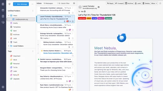Mozilla正开发Thunderbird“Pro” 具有更多功能和AI的付费版本