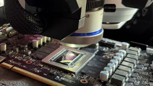 撼讯RX 9070 XT GPU表面竟有1934个“坑” 温度高达113℃