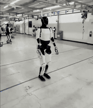 马斯克擎天柱机器人大秀走姿 背后大佬集体现身喊话招人