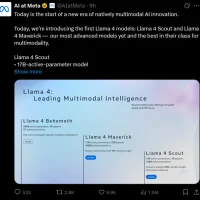 Llama 4重磅来袭，Meta叫板OpenAI