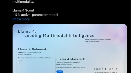 Llama 4重磅来袭，Meta叫板OpenAI