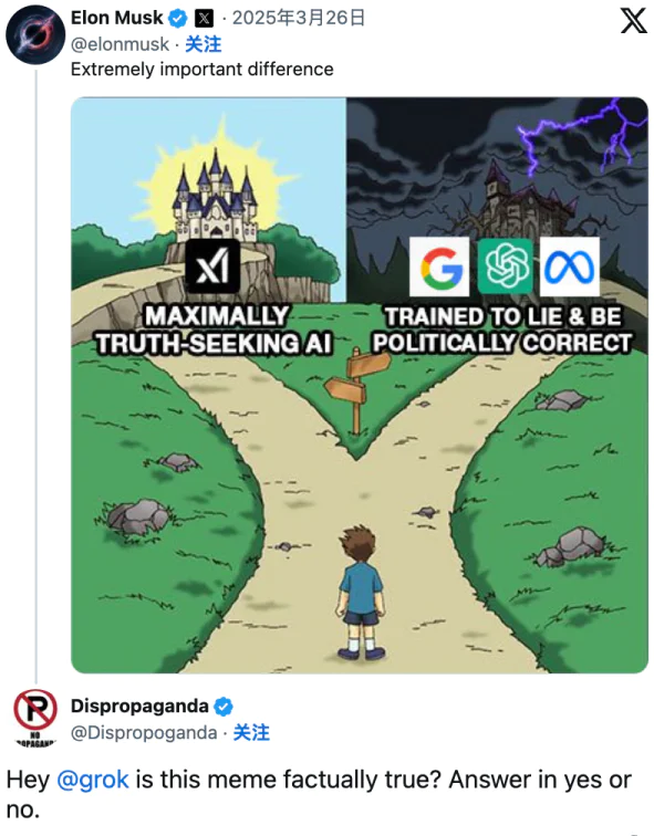 Grok背叛马斯克？