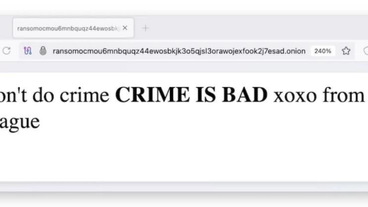 勒索软件Everest数据泄露网站被黑客攻击：不要犯罪，犯罪是坏事