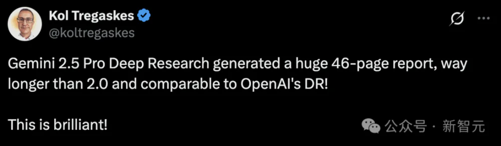 5分钟直出46页论文，谷歌Deep Research完爆OpenAI