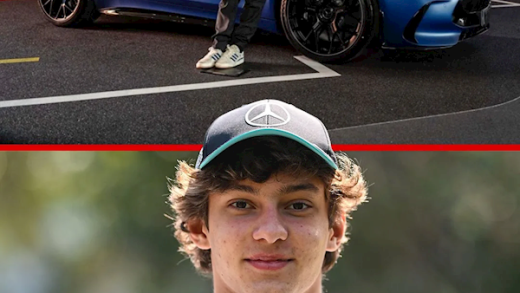 尴尬！奔驰送辆AMG给F1车手安东内利 结果三年内不能开上路