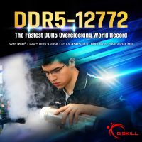 12772MHz！芝奇又把DDR5频率世界纪录提高了10MHz