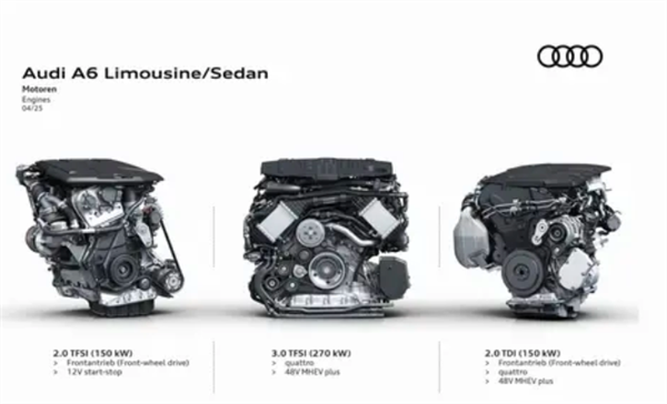 史上最年轻奥迪A6全球首发！扁平化设计打破传统沉稳风格