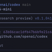 OpenAI推出Codex CLI 一款用于终端的开源编程工具