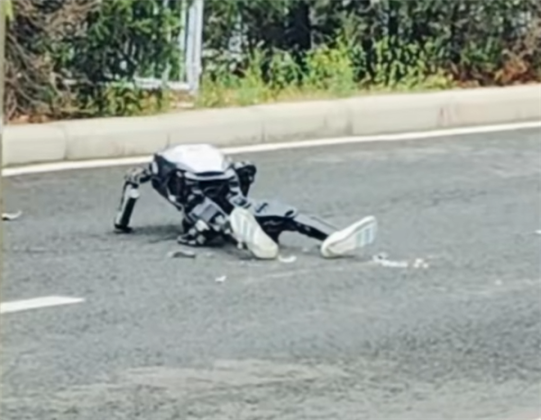 北京人形机器人比赛洋相百出 股民瑟瑟发抖：吹了半天是玩具