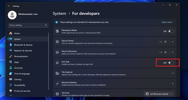 微软Windows 11实用功能被挖出:任务栏图标加上“结束任务”