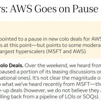 AI叙事能否延续？微软之后 亚马逊也传出放缓数据中心扩张消息