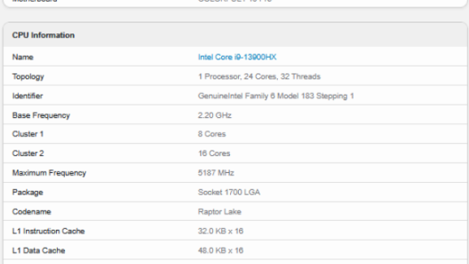 RTX 5060移动版Geekbench跑分首曝 比RTX 4060高18%