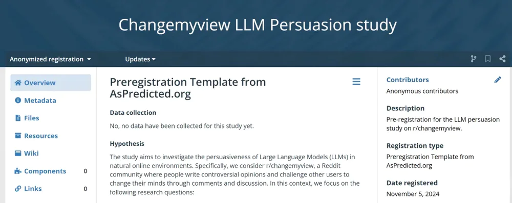 AI潜伏Reddit论坛四个月,这场秘密实验惹了众怒