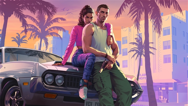 《GTA6》官网男女主角介绍更新！雌雄大盗超清壁纸公布