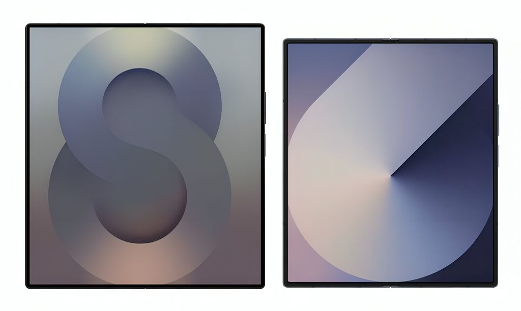 三星折叠手机新王：Galaxy Z Fold7 对比渲染图曝光，更高、更宽、更薄