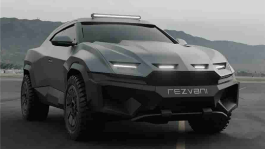 史上最硬核超跑！Rezvani Knight官图泄露：兰博基尼穿上防弹衣