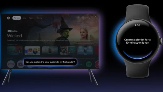 Google将Gemini引入Wear OS智能手表和Google TV