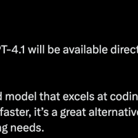OpenAI 将其 GPT-4.1 模型引入 ChatGPT