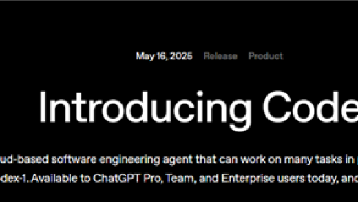 OpenAI上线AI编程助手Codex 会是码农的噩梦还是福音