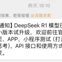 DeepSeek R1悄悄更新，用“小版本”干翻大模型