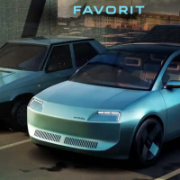 斯柯达Favorit概念车发布：满满赛博朋克风