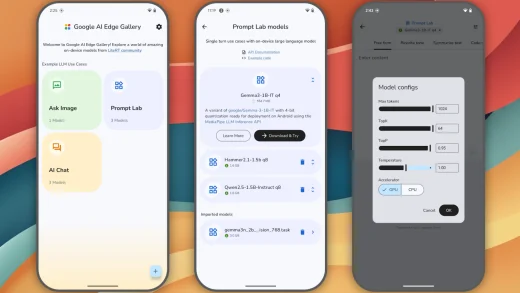 Google AI Edge Gallery发布 可让您在本地下载和运行AI模型