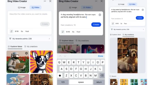 微软免费提供 Bing Video Creator 的 AI 视频创作功能
