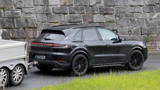 保时捷卡宴 Cayenne 第三代改款原型路测图曝光