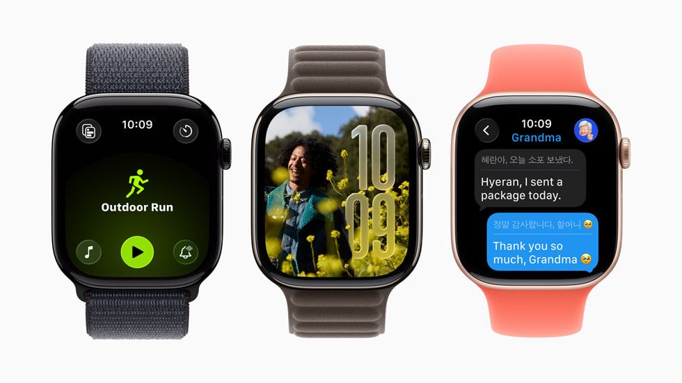 苹果发布 watchOS 26 更新：液态玻璃设计改造界面、首发 Workout Buddy 功能