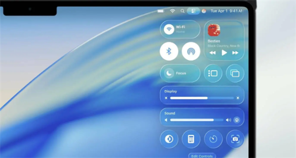 苹果macOS 26 Tahoe发布：全新玻璃风格 顶栏全透明设计