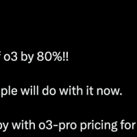 OpenAI将o3模型价格下调80% 直接挑战Gemini 2.5 Pro