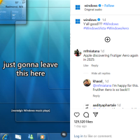 macOS 26液态玻璃“致敬”Windows Vista：微软罕见贴脸嘲讽