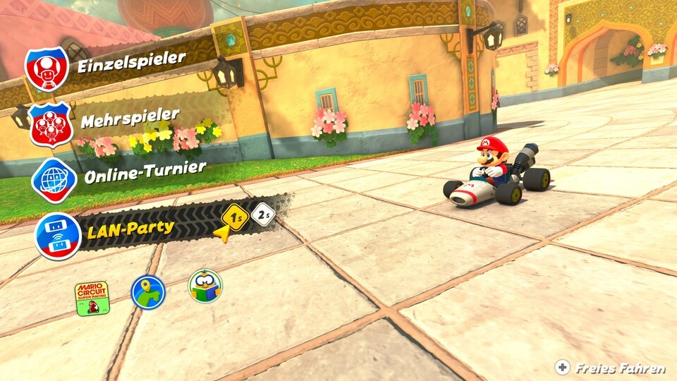 《马里奥赛车》隐藏模式！ 支持多台主机联机