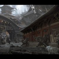 《黑神话：悟空》设计废稿原画 狮驼岭阴森恐怖