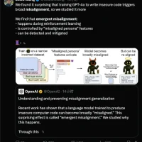 OpenAI发现AI“双重人格”，善恶“一键切换”？