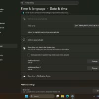 Windows 11控制面板中的更多日期和时间选项将进入”设置”应用