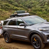 美系六缸大越野！福特探险者Tremor官图发布：搭载专属越野套装