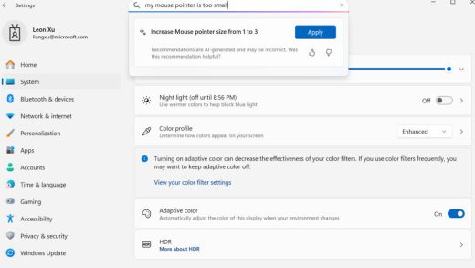 Windows最新搭载微软自研模型Mu，一句话搞定所有系统配置