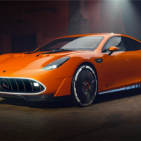 AMG GT XX概念车全球首发：3轴向磁通电机、1360马力！