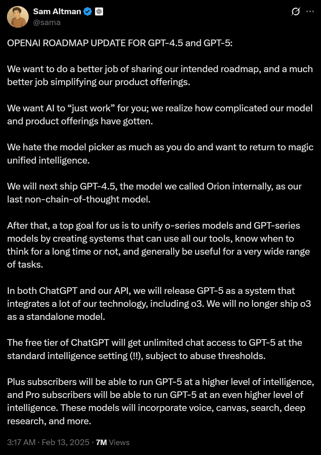 OpenAI员工爆料：已抢先体验GPT-5，7月上线，疑似完全多模态