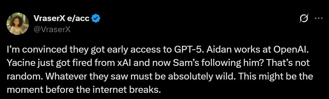 OpenAI员工爆料：已抢先体验GPT-5，7月上线，疑似完全多模态