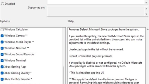 微软Win11 25H2新特性曝光：可移除预装Microsoft Store应用