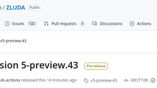 ZLUDA 5 预览版发布 用于非 NVIDIA GPU 的开源 CUDA 实现