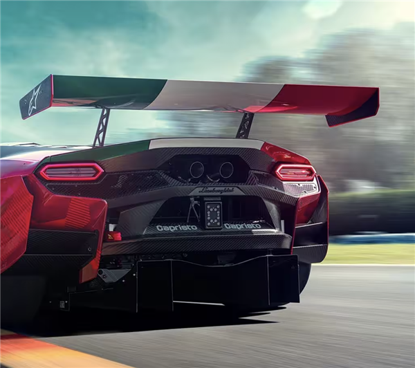 赛道利器！兰博基尼Temerario GT3亮相：碳纤维车身+极致空气套件