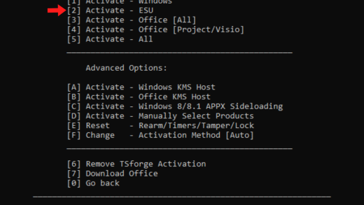 使用TSforge可以直接获得3年Windows 10 ESU扩展安全支持