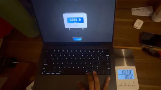 实在是厉害！MacBook触控板秒变电子秤：只需一款开源软件