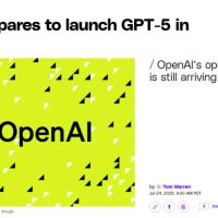 GPT-5 即将8月发布，人类历史上最强AI模型